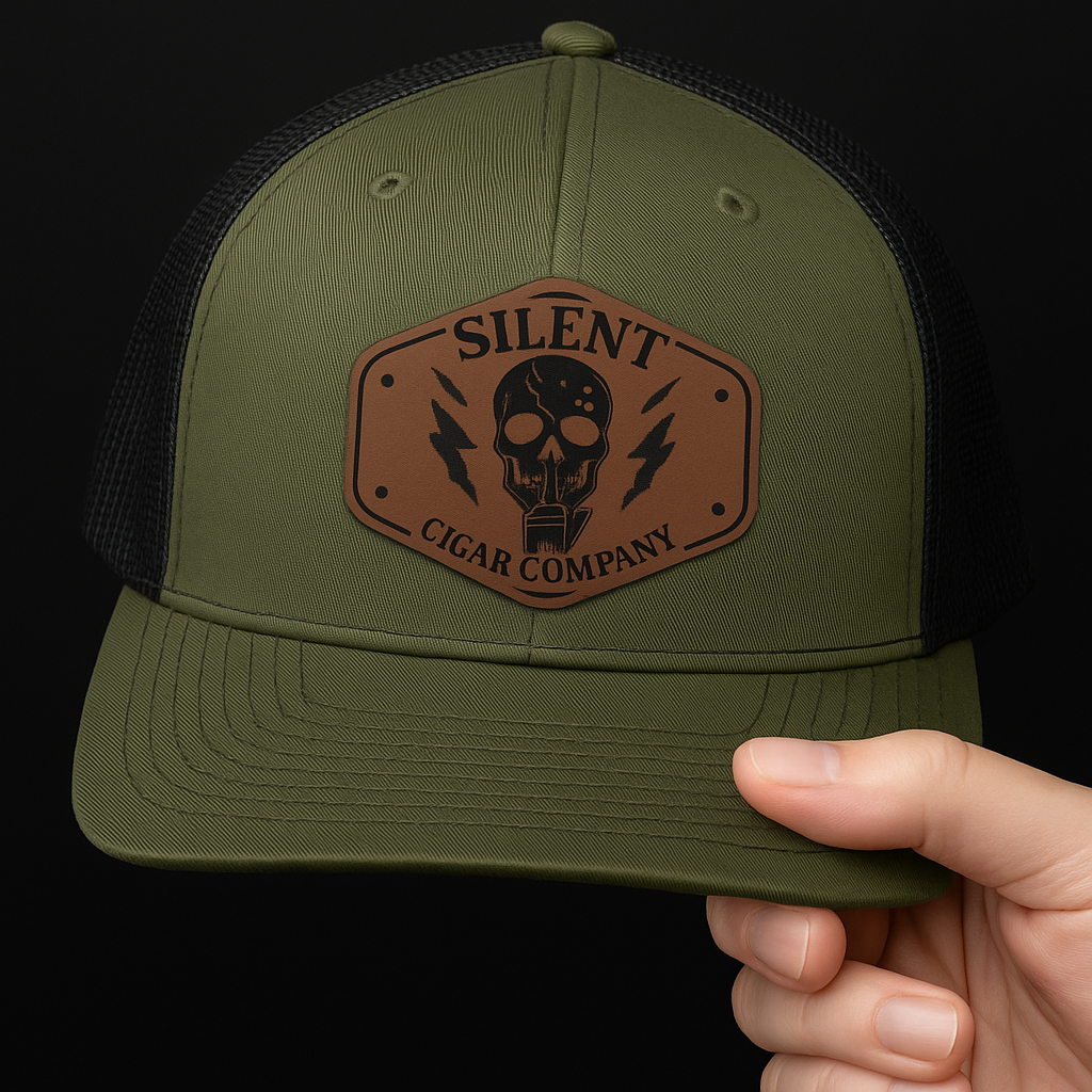 Silent Cigar Company Trucker Hat (Green)